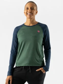 Online EZ Tee LS Cropped Women Long Sleeves