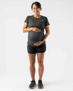 Best EZ Tee SS Maternity | Mother Runner Women Short Sleeves
