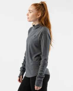 Best Outrun Mock Neck Women Long Sleeves
